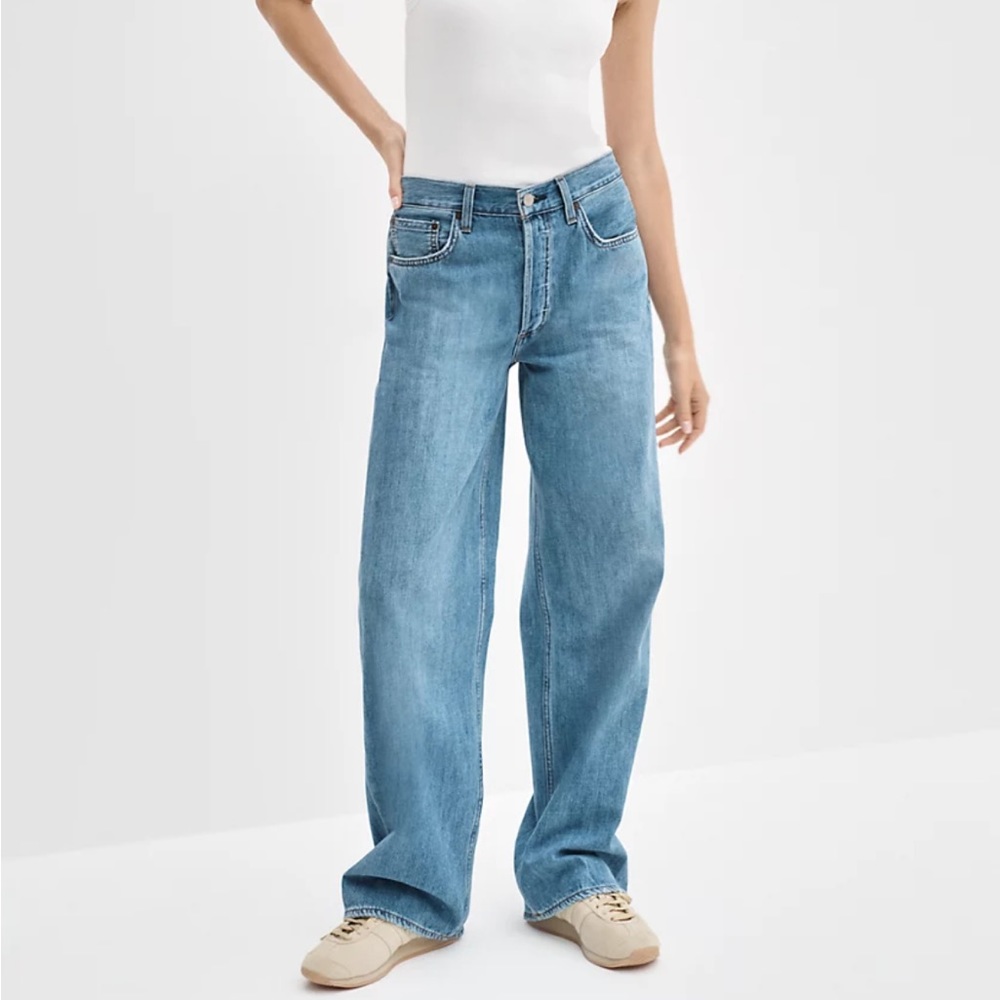 BNWT denim forum size 27w / 30l super soft denim jeans from aritzia